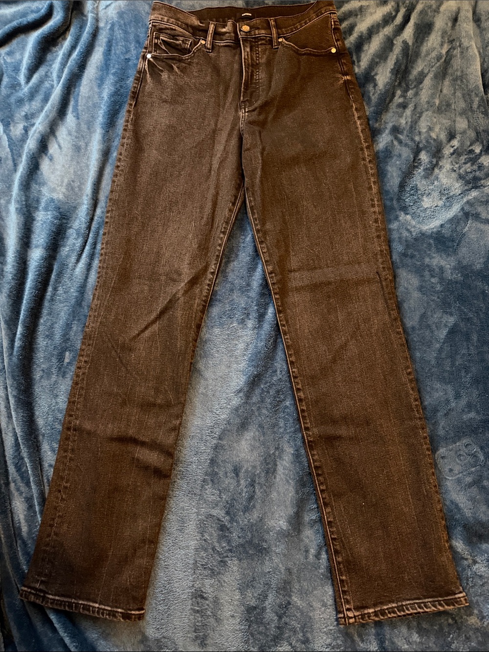 Express Men's Straight Jeans in Black